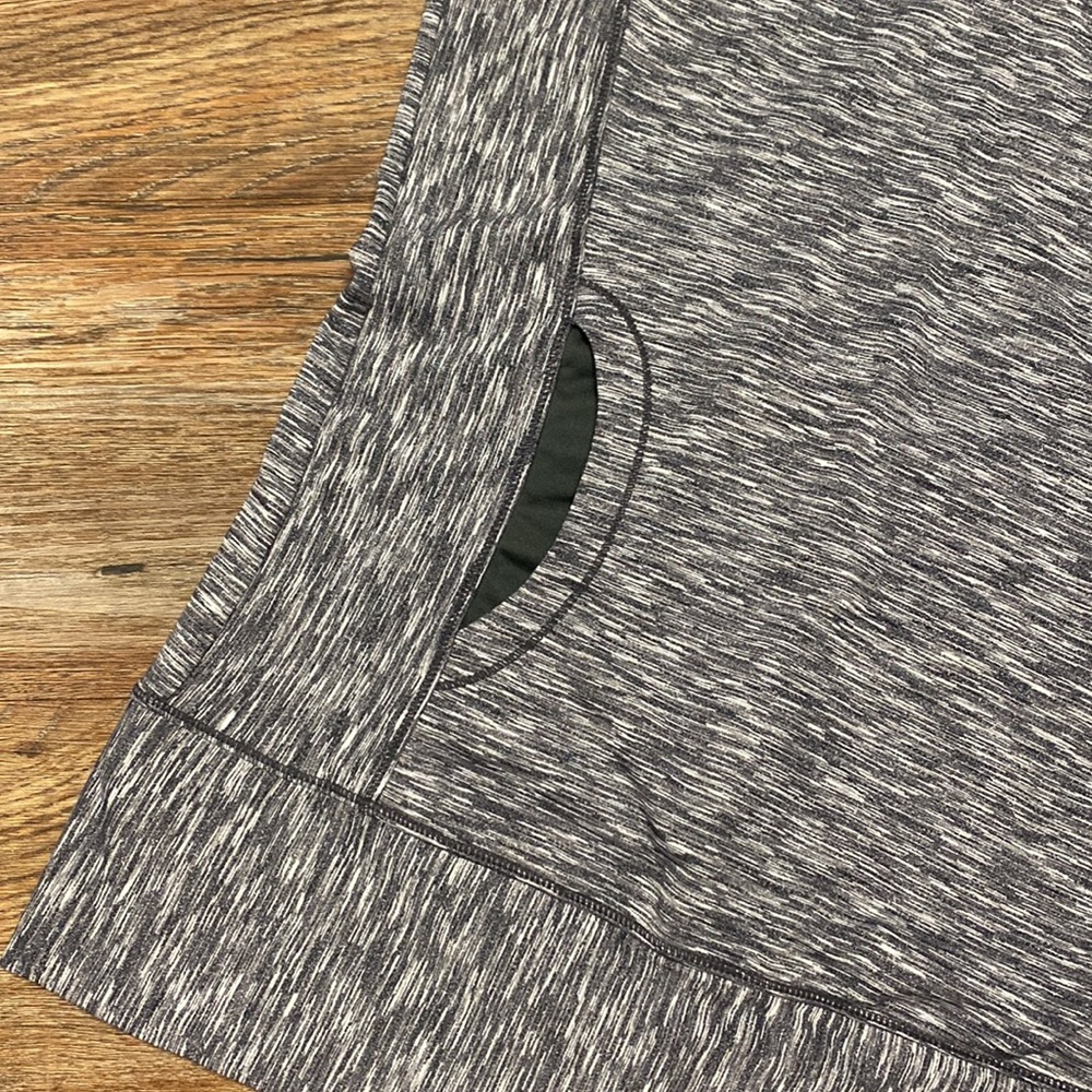 PRANA Cowl Performance Top Space Dyed Pockets - Picture 3 of 4